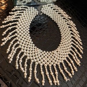 VERY STYLISH PAERL NECKLACE!!!💕💕💕